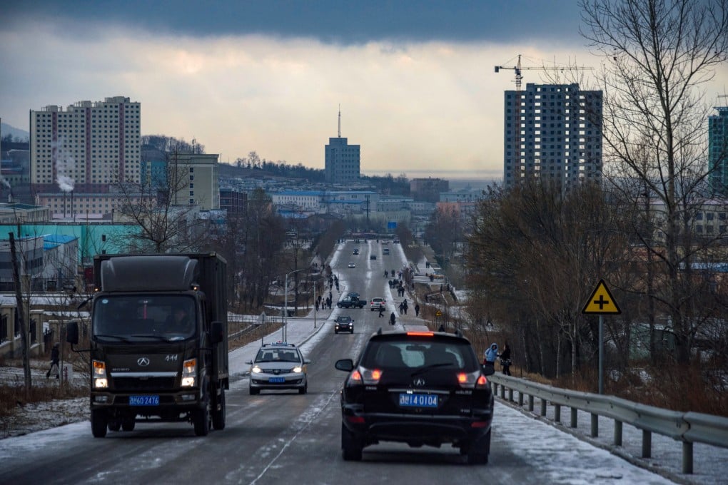 Skyline of North Korea’s northeastern city of Rason. The Rason tours were scheduled to start in China, with guests to be driven to the border with the nuclear-armed North. Photo: AFP
