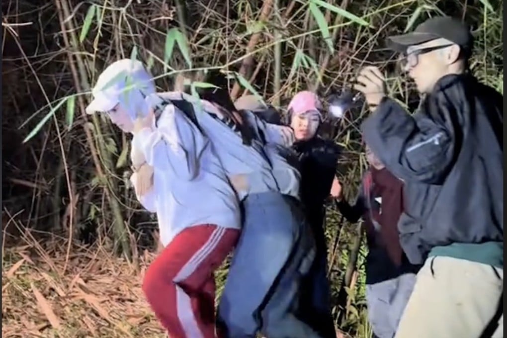 Eyka, a Malaysian TikTok influencer, was reportedly rescued from a jungle in Bandung, Indonesia, on Wednesday. Photo: Amnazhan/TikTok
