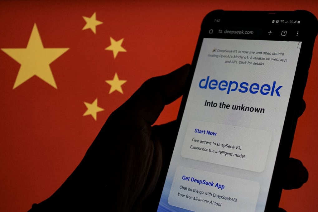 The US-China Economic and Security Review Commission’s hearing comes amid mounting concern among American policymakers about the unexpected success of Chinese AI company DeepSeek. Photo: Zuma Press Wire/dpa