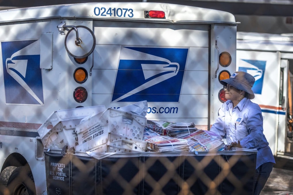 The US Postal Service stopped accepting parcels from mainland China and Hong Kong last week before making a swift U-turn. Photo: EPA-EFE