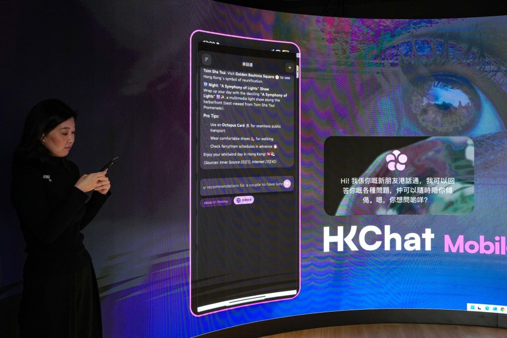 The AI model is capable of delivering instant responses to user queries through a chatbot interface. Photo: May Tse
