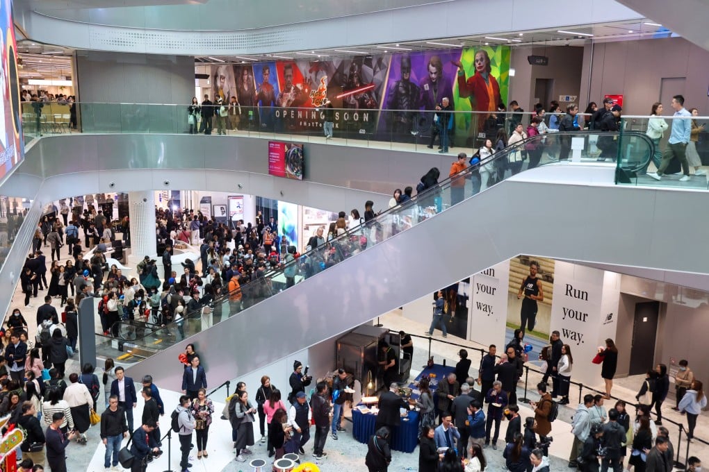 Kai Tai Mall next to Kai Tak Sports Park. Online sales accounted for 6.9 per cent of January’s total. Photo: Dickson Lee