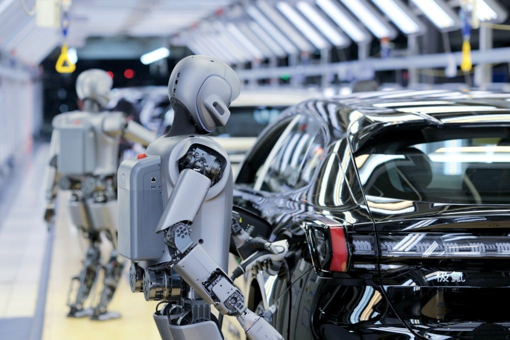 Artificial intelligence has dominated talking points and Chinese media coverage of this year’s “two sessions”. Photo: VCG via Getty Images