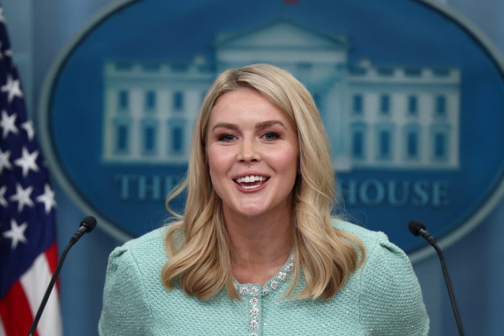 At 27 years old, Karoline Leavitt is the youngest White House press secretary in history. Photo: Reuters