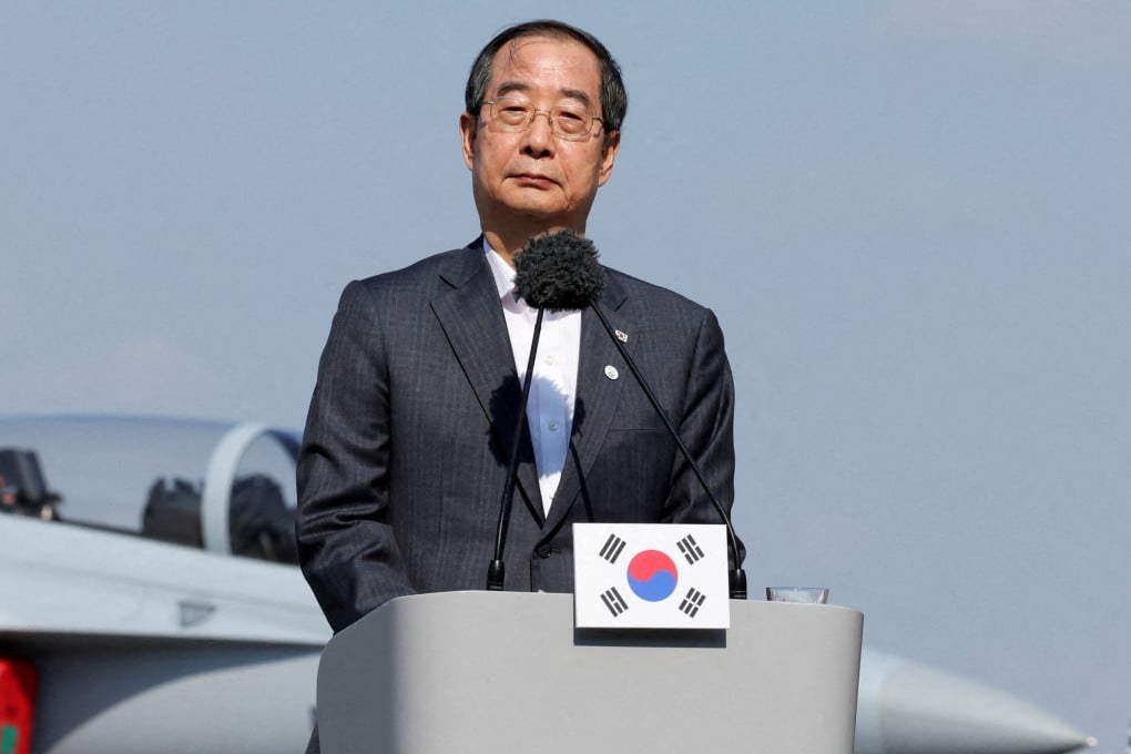 Han Duck-soo took over as South Korea’s acting leader from impeached president Yoon Suk-yeol. Photo: Reuters