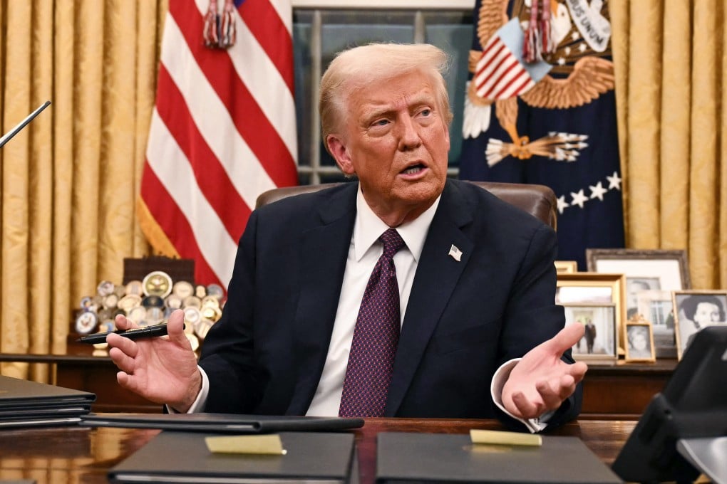 US President Donald Trump in the Oval Office of the White House in Washington. Photo: AFP / Getty Images / TNS