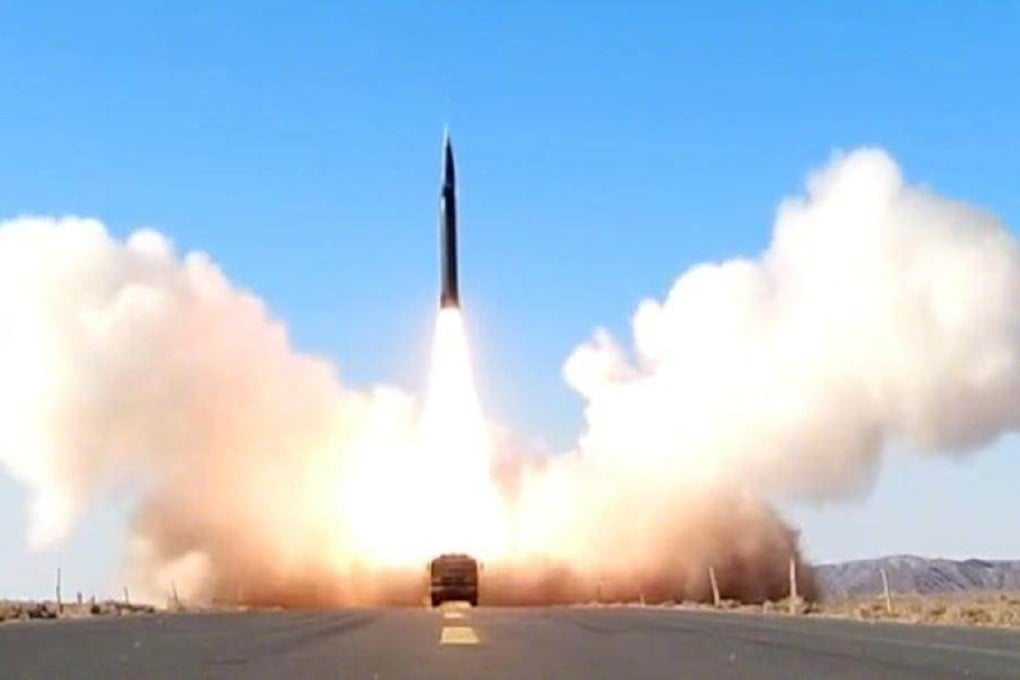 Chinese military scientists have detailed the results of testing a cutting-edge radar system, with 16 ballistic missiles fired in a single, very expensive exercise. Photo: CCTV