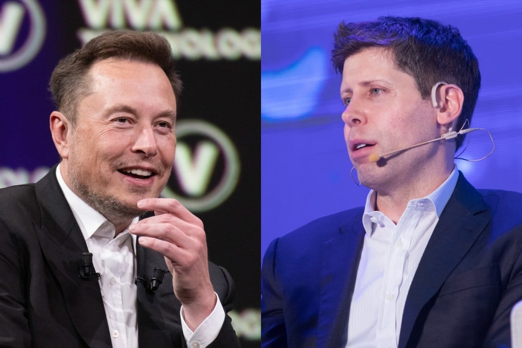 Elon Musk, left, and Sam Altman worked together to found OpenAI in 2015. Photo: Shutterstock