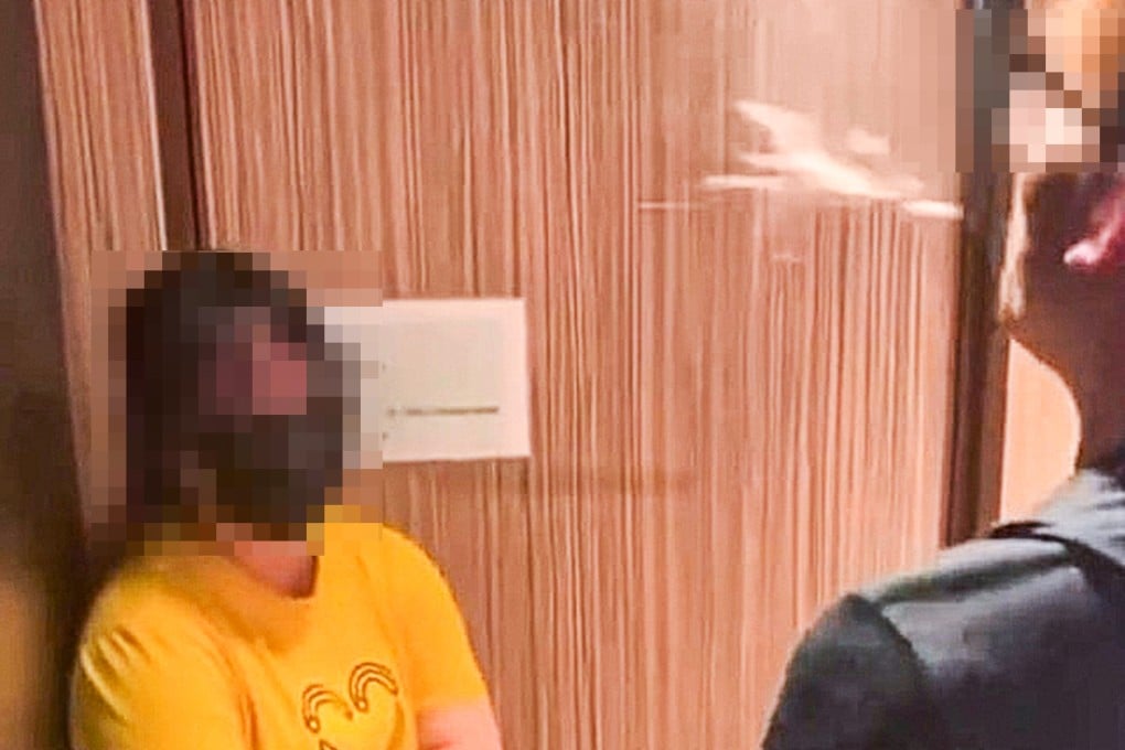 Screenshot of a video showing a bullying incident at a McDonald’s branch. Photo: Handout