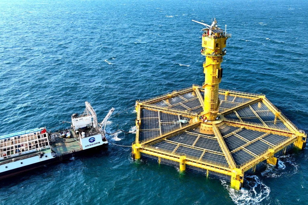 The structures were installed last year and early this year. Photo : Xinhua