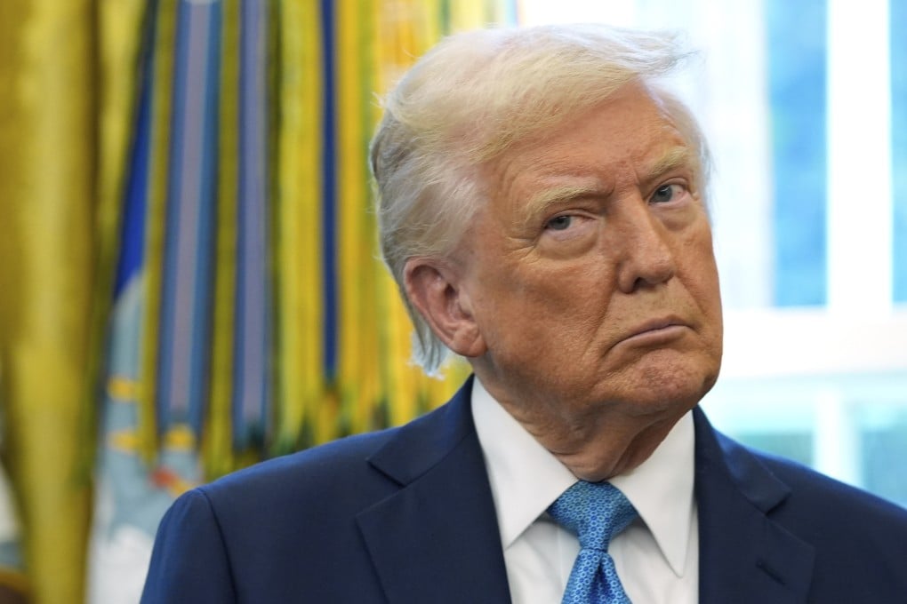 US President Donald Trump in the Oval Office on Tuesday, April 22, 2025. Photo: AP.