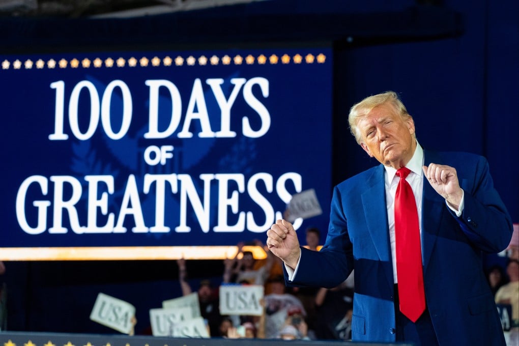 Even Donald Trump’s closest associates have struggled to agree on or articulate a coherent purpose, goal or strategy to prevail in the global tariff war. Photo: AP