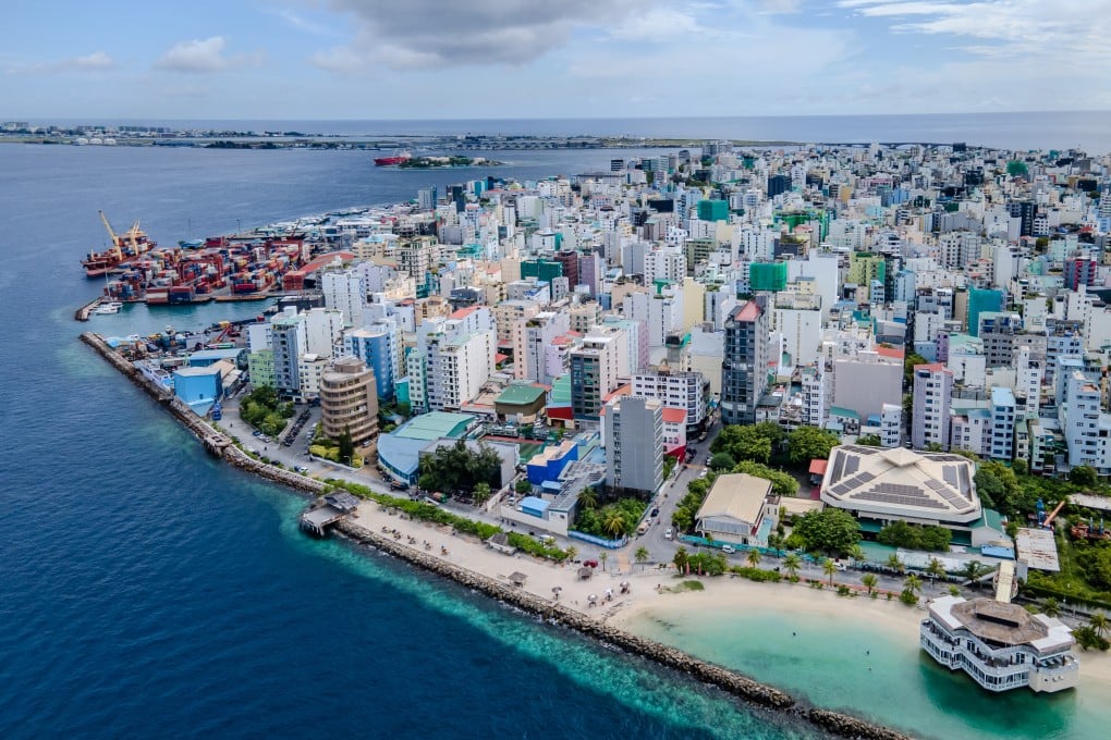 Male, capital of the Maldives. The new tax-free investment zone aims to position the city “as the premier global business and financial hub in the Indian Ocean”. Photo: Anadolu via Getty Images