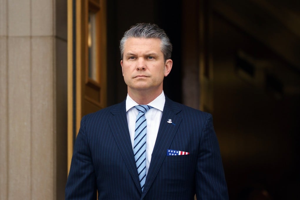 US Defence Secretary Pete Hegseth at the Pentagon in Arlington, Virginia on Monday. Photo: EPA-EFE