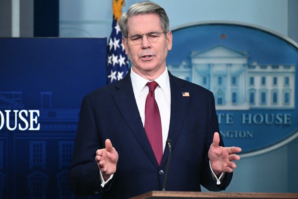 US Treasury Scott Bessent is expected to meet with Chinese officials in Switzerland later this week. Photo: AFP
