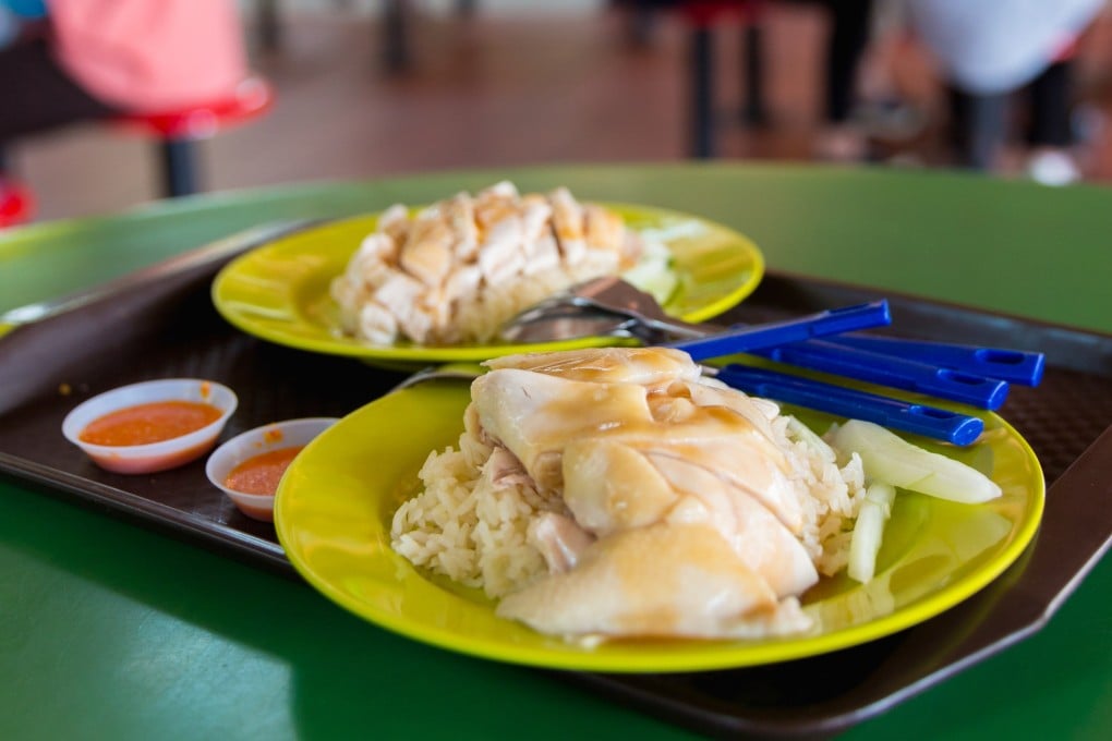 Singapore chicken rice in Maxwell Food Centre. Rice is a staple in Southeast Asia. Photo: Shutterstock