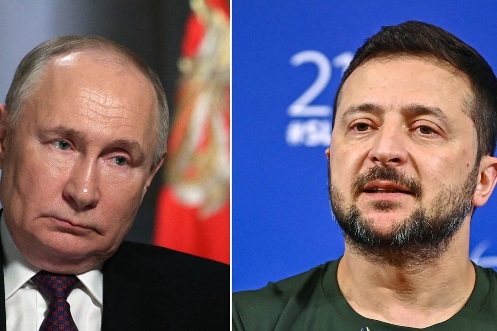 Ukraine’s President Volodymyr Zelensky (right) insists on meeting Russian President Vladimir Putin in Istanbul for peace talks. Photo: AFP