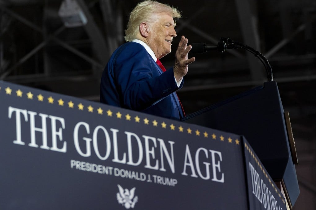 US President Donald Trump sent ripples through Taiwan when he used the phrase “unification and peace” when commenting on trade talks with Beijing. Photo: AP Photo