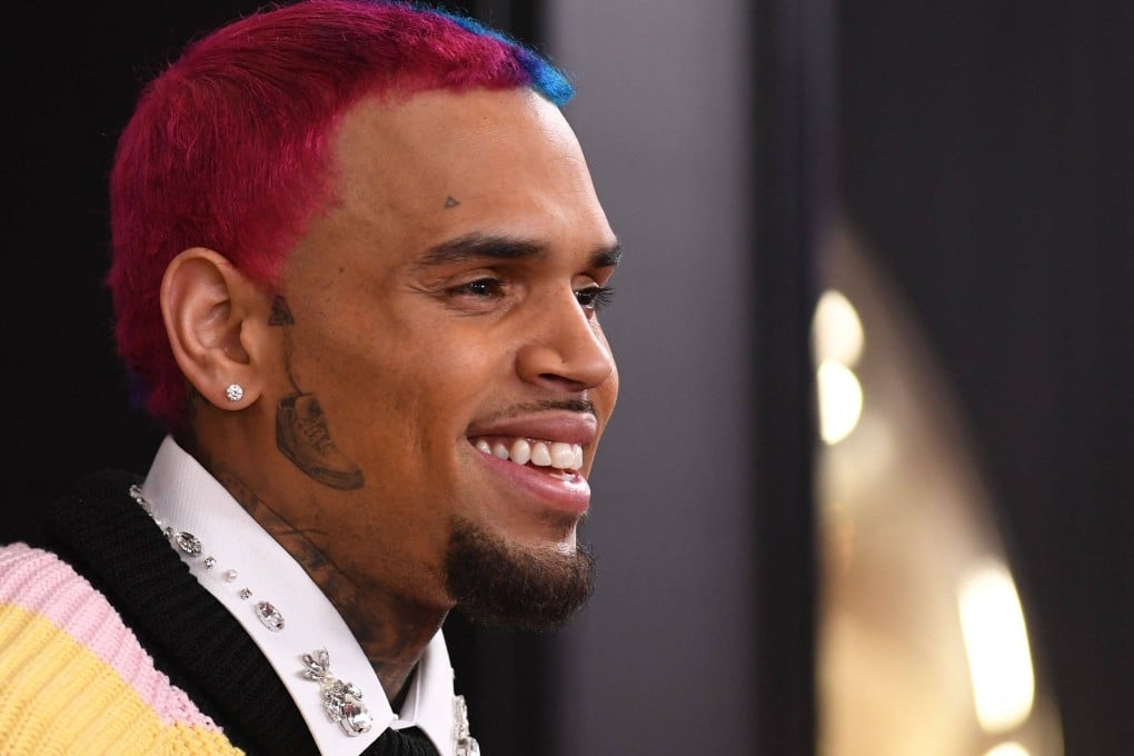 US R&B star Chris Brown at the 2020 Grammys in Los Angeles. It was reported on Thursday that Brown has been arrested in the UK in connection with a 2023 assault at a London nightclub. Photo: AFP