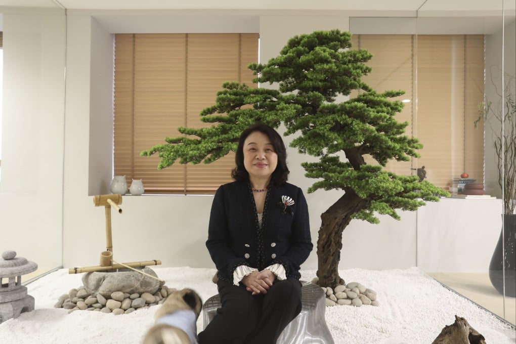 ORI Capital founder Simone Song Hong Fang, pictured at her Sun Hung Kai Centre office in Wan Chai on April 17, 2021, sees a big opportunity in biotechnology. Photo: Jonathan Wong