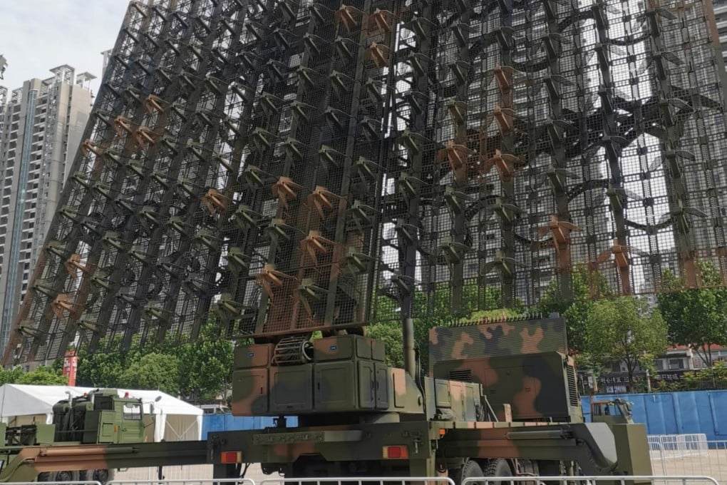 The truck-mounted JY-27V radar was unveiled at a radar expo in Hefei, Anhui province, this week. Photo: thepaper.cn