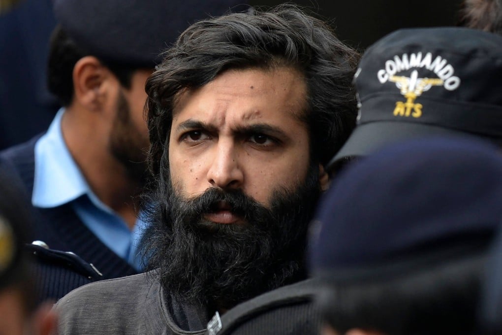 Pakistani-American Zahir Jaffer arrives at a court in Islamabad in 2022. Photo: AFP