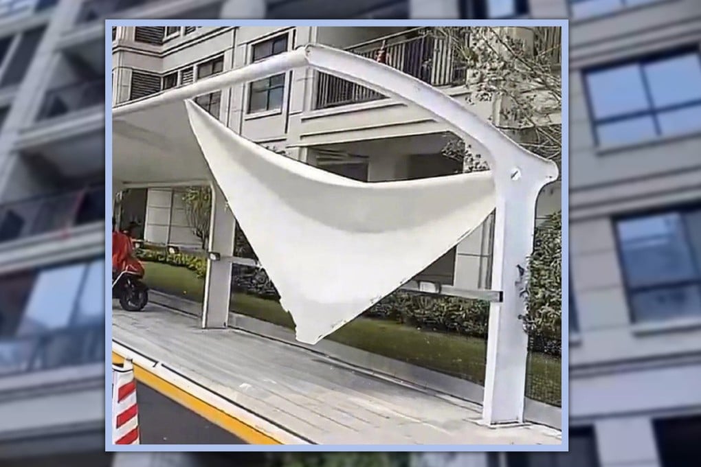 A woman in China has miraculously survived a 12-floor fall and doctors say she will be able to walk in six months following surgery. Photo: SCMP composite/Weibo