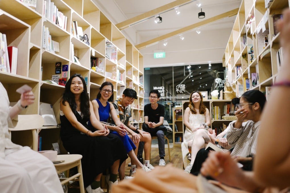 Casual Poet Library has become a sort of community centre and living room, says founder Rebecca Toh. Photo: Rebecca Toh