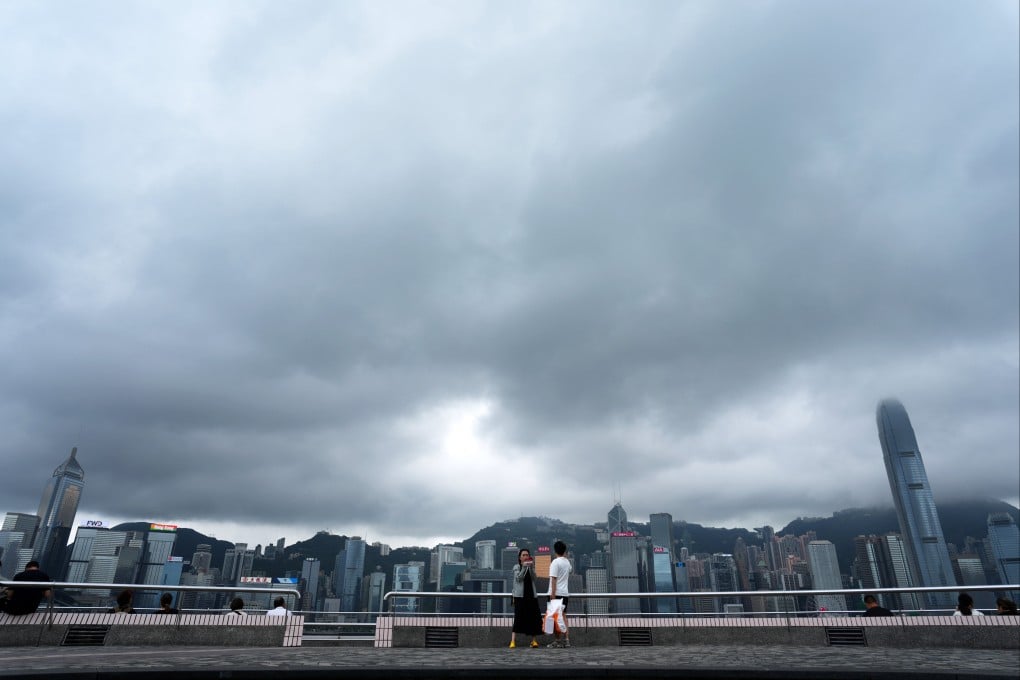 Heavy rain is expected in the next couple of hours. Photo: Sam Tsang
