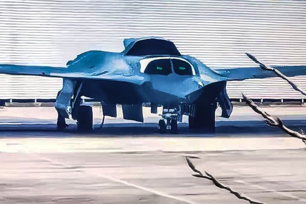 The latest image of a Chinese J-36 fighter started circulating on social media on Saturday. It is also the first to show the aircraft on the ground, reportedly on a Chengdu Aircraft Corporation tarmac. Credit: X/ @WZZJWZ