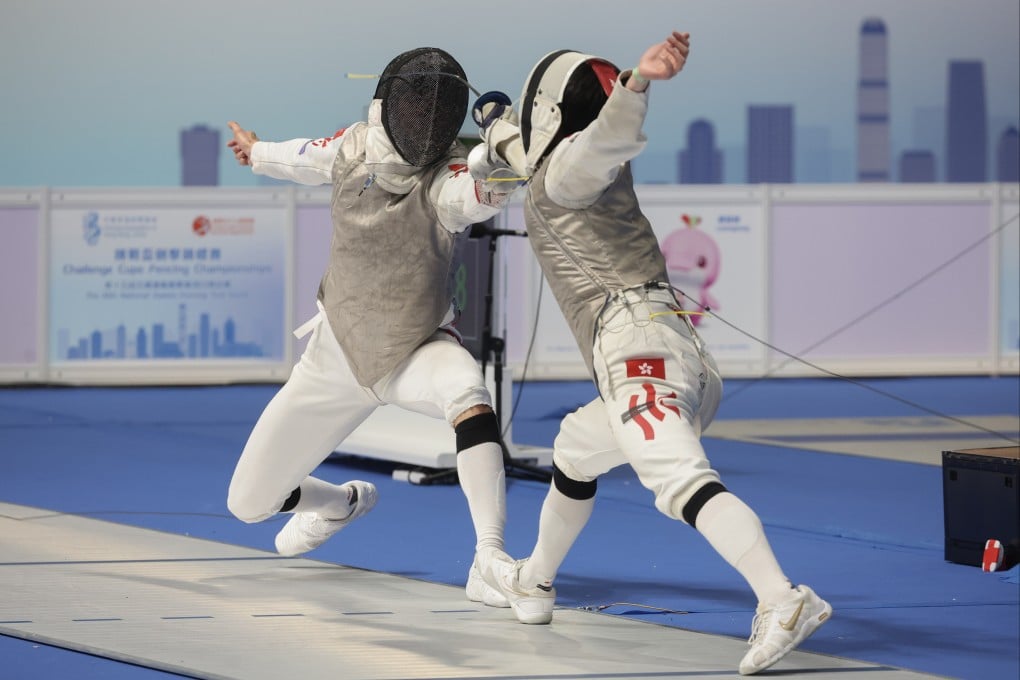 Fencing is among the sports contests set to be hosted by Hong Kong for the National Games. Photo: Edmond So