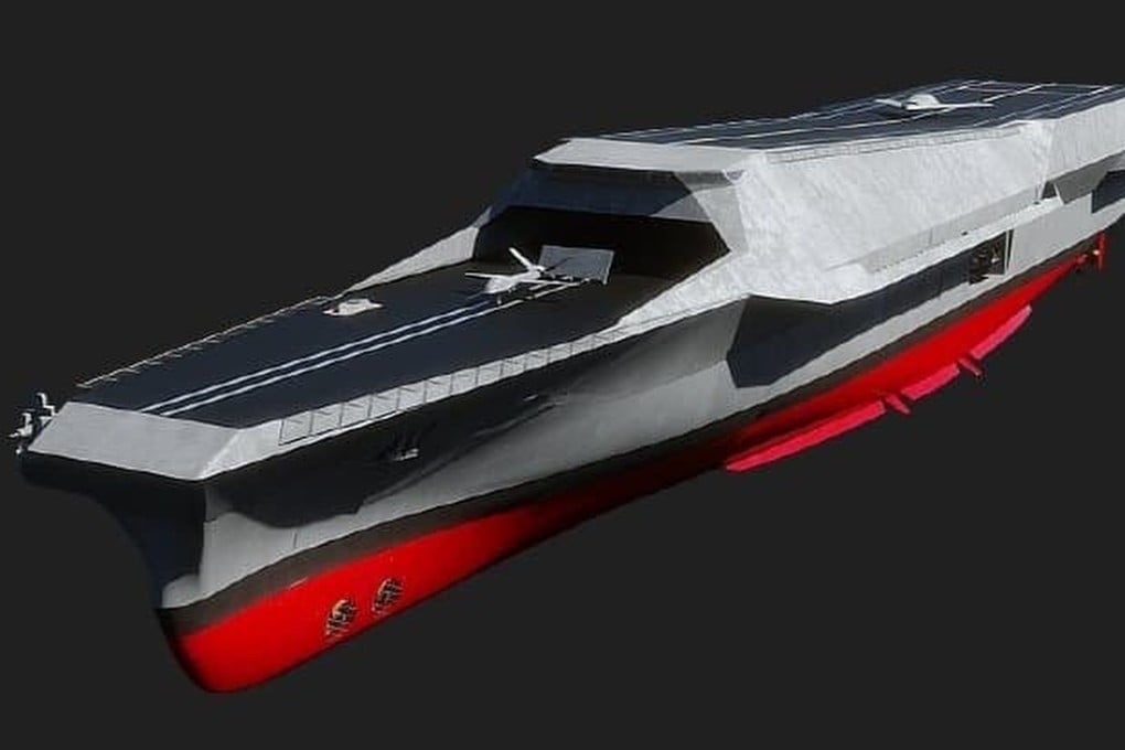 South Korea’s HCX-23 Plus puts AI and drones at the centre of its design. The concept hints at how rapidly naval warfare is being redefined as defence strategists look for new ways to use unmanned weapons. Photo: X/mason_8718
