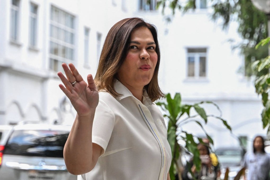 Philippine Vice-President Sara Duterte has told a rally in Melbourne that Manila should pursue an independent foreign policy and not lean to either the US or China. Photo: AFP