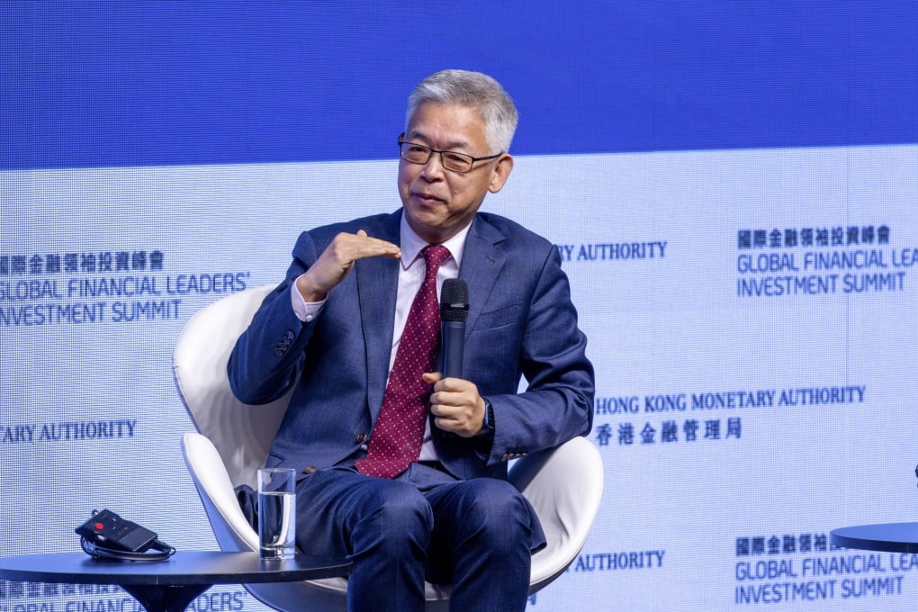 Professor Huang Yiping, dean of the National School of Development at Peking University, attends the Global Financial Leaders’ Investment Summit in Hong Kong on November 19, 2024. Photo: SCMP / Dickson Lee