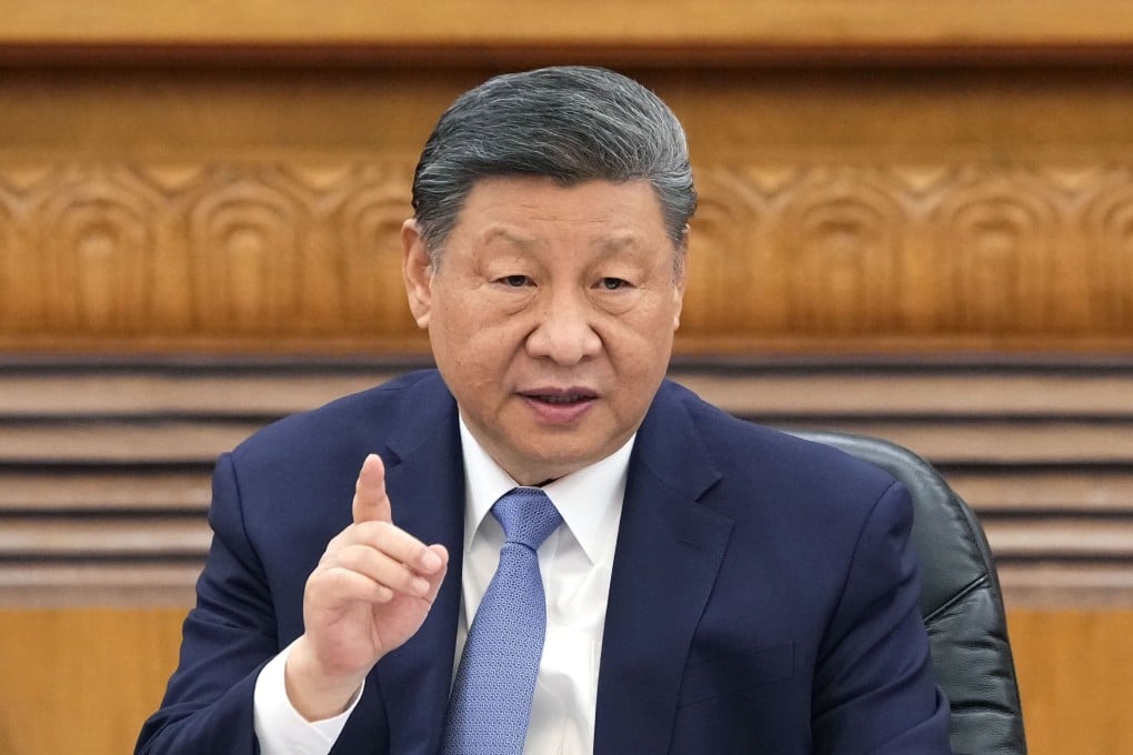 Chinese President Xi Jinping spoke on enforcing party discipline while presiding over a group study session of the Politburo on Monday. Photo: Kyodo