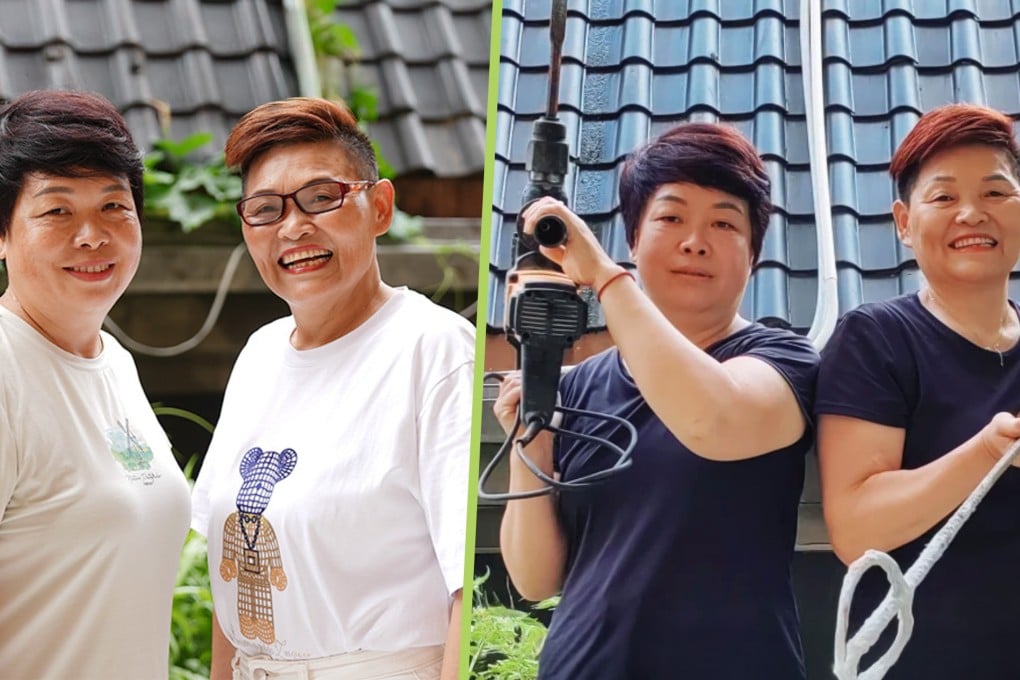 Two women in China who suffered domestic abuse at the hands of men have been living together for 13 years as platonic partners amid a rising new trend in such living arrangements. Photo: SCMP composite/RedNote/mp.oeeee.com
