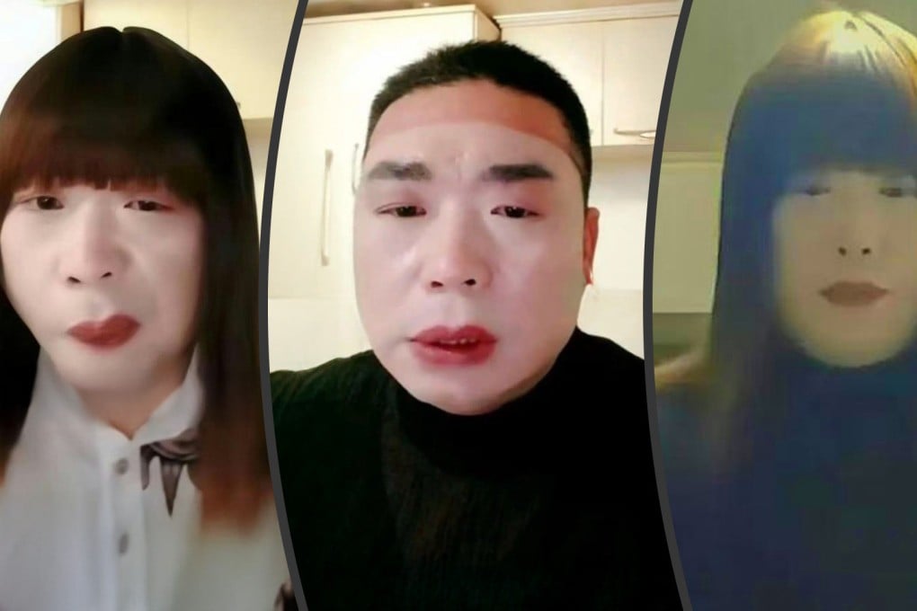 A cross-dressing man in China who secretly filmed his sexual encounters with nearly 1,700 men has sparked serious public health concerns. Photo: SCMP composite/Weibo/Douyin