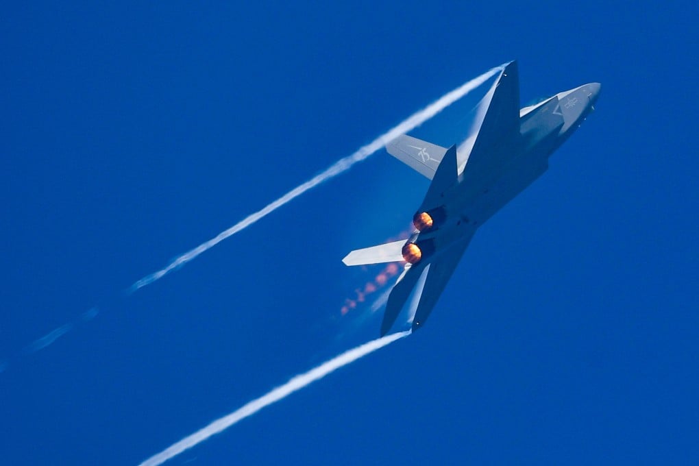 China’s J-35A stealth fighter jet took part in the Zhuhai airshow in November. New CCTV footage suggests a carrier-based version of the J-35 is in mass production, according to a military analyst. Photo: Xinhua