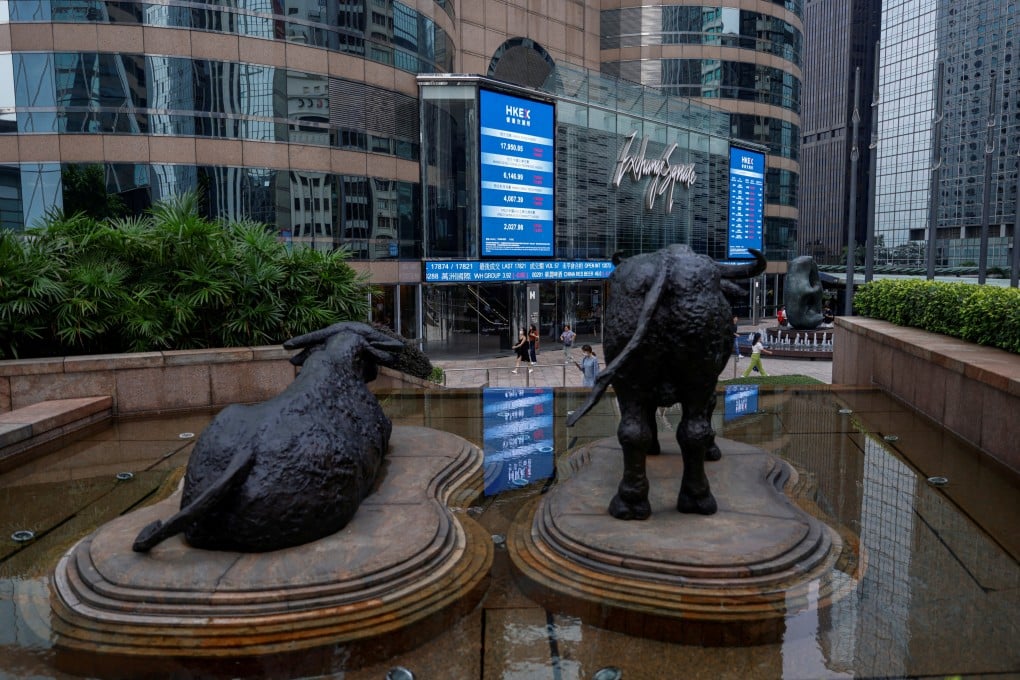 Exchange Square in Central. Photo: Reuters