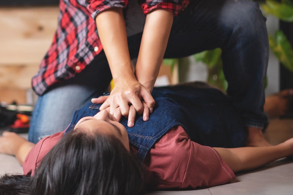 A male teacher in China who performed CPR on a woman who collapsed in the street has been accused of groping her chest. Photo: Shutterstock
