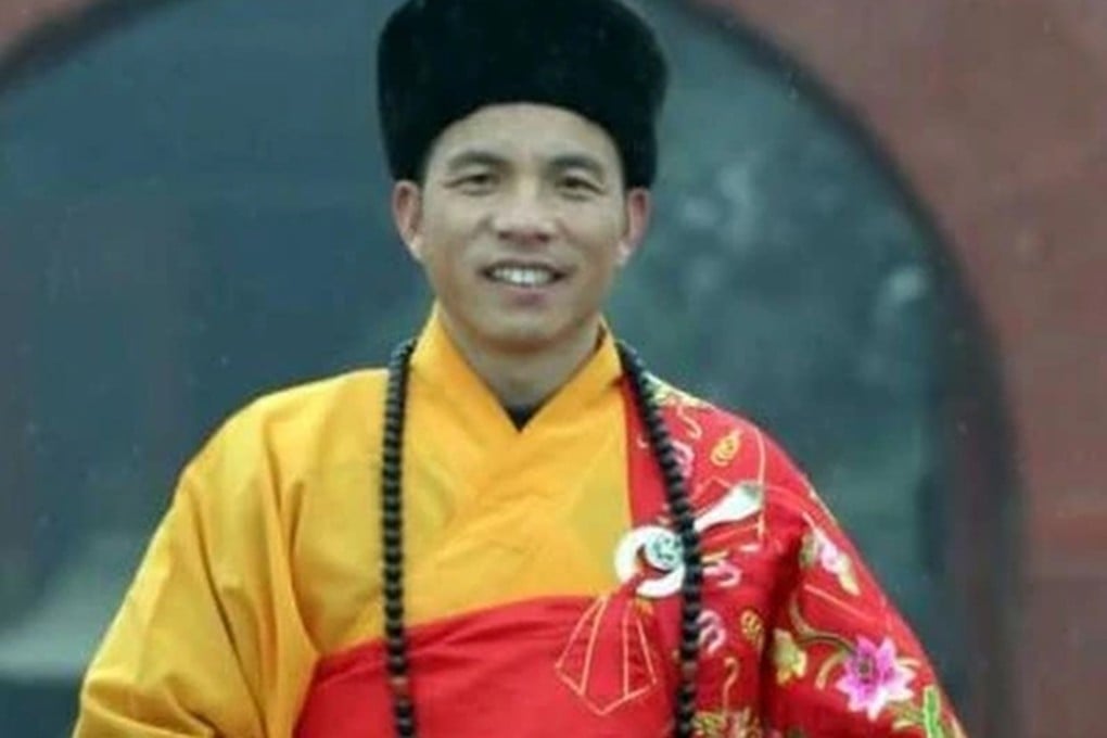 White Horse Temple abbot Shi Yinle is the new head of Shaolin temple in China’s Henan province. Photo: Baidu