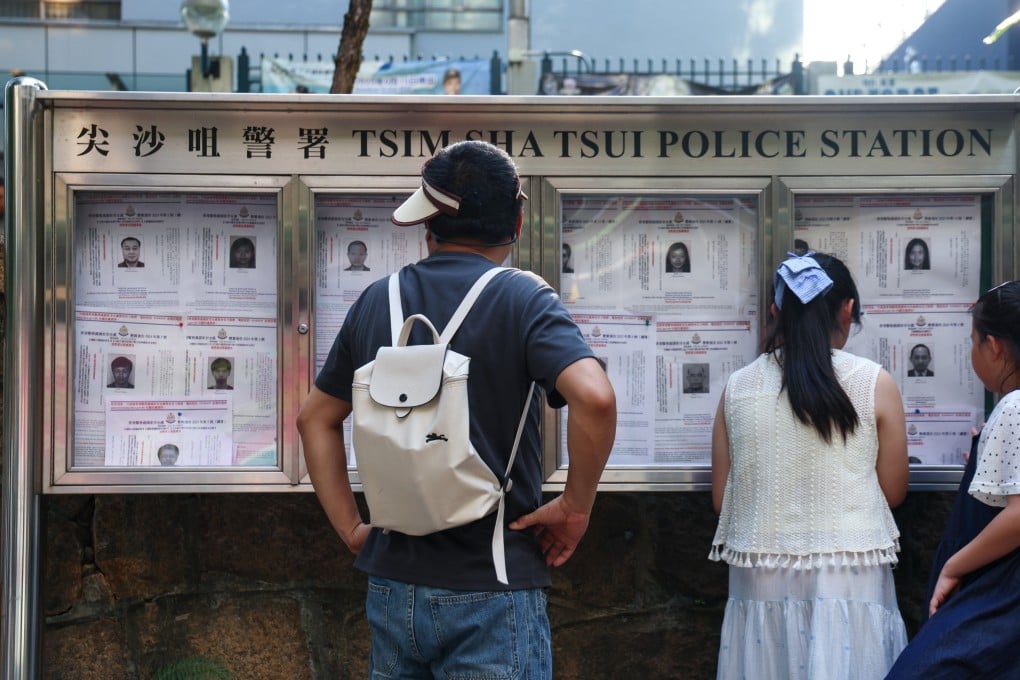 Hong Kong national security police earlier placed bounties of up to HK$1 million on overseas activists involved in a group called the “Hong Kong Parliament”. Photo: Jelly Tse