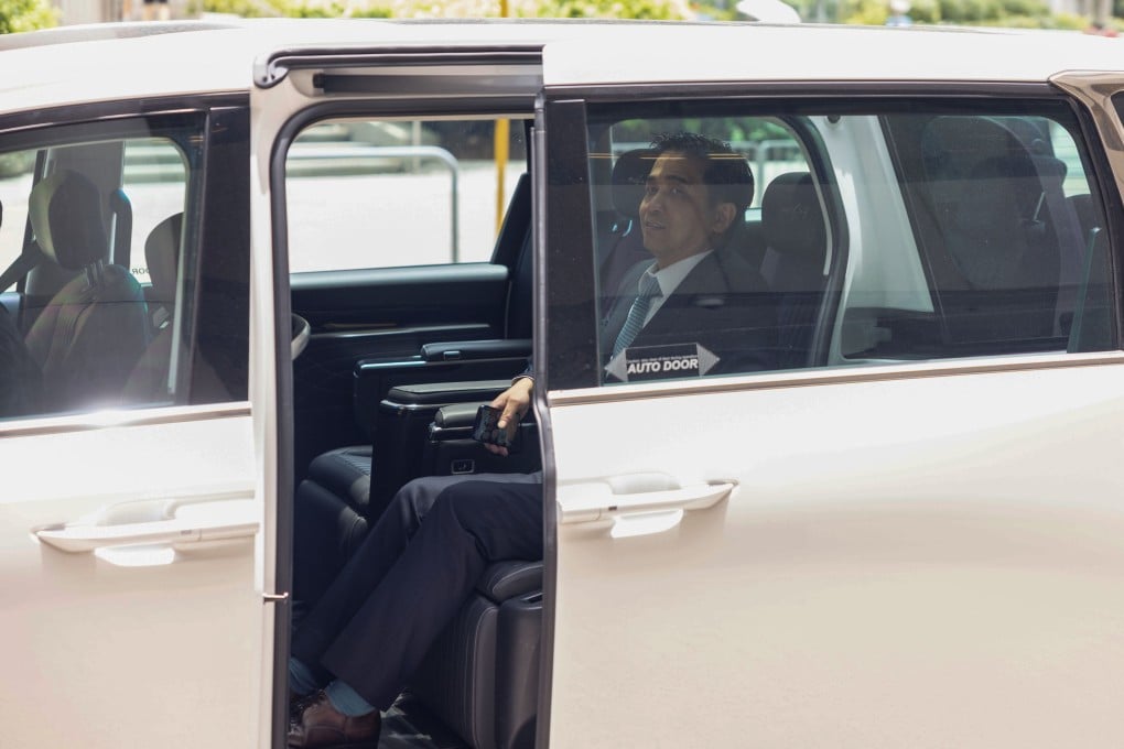 Colman Wong, general manager at Leighton Asia’s Hong Kong office and vice-president of Hong Kong Construction Association, leaves Eastern Court after receiving a community service order and a fine for drink-driving. Photo: Brian Wong