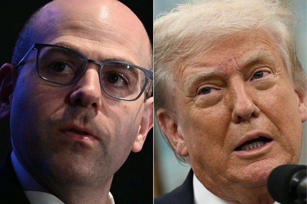 US President Donald Trump on Thursday named Stephen Miran, the leader of his White House economic panel, to fill a recently vacated seat on the Federal Reserve board, as he seeks to boost his sway over the independent central bank. Photo: AFP