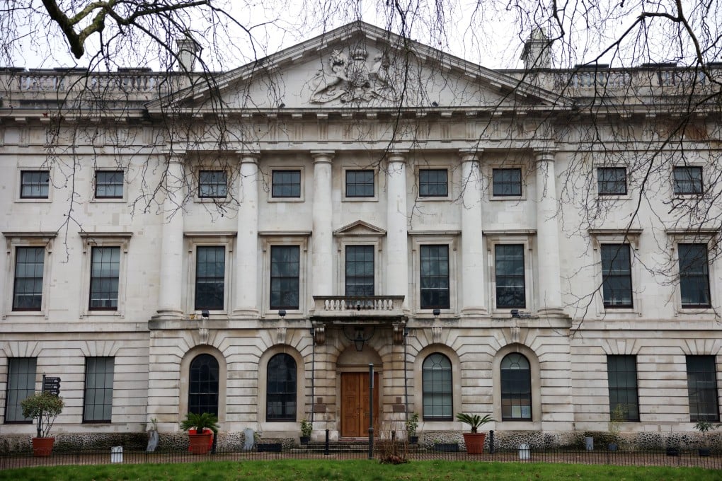 A view of the Royal Mint Court, the site of the proposed new Chinese embassy in London, on February 11. Photo: EPA-EFE