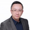 專業男士穿著西裝的頭像.