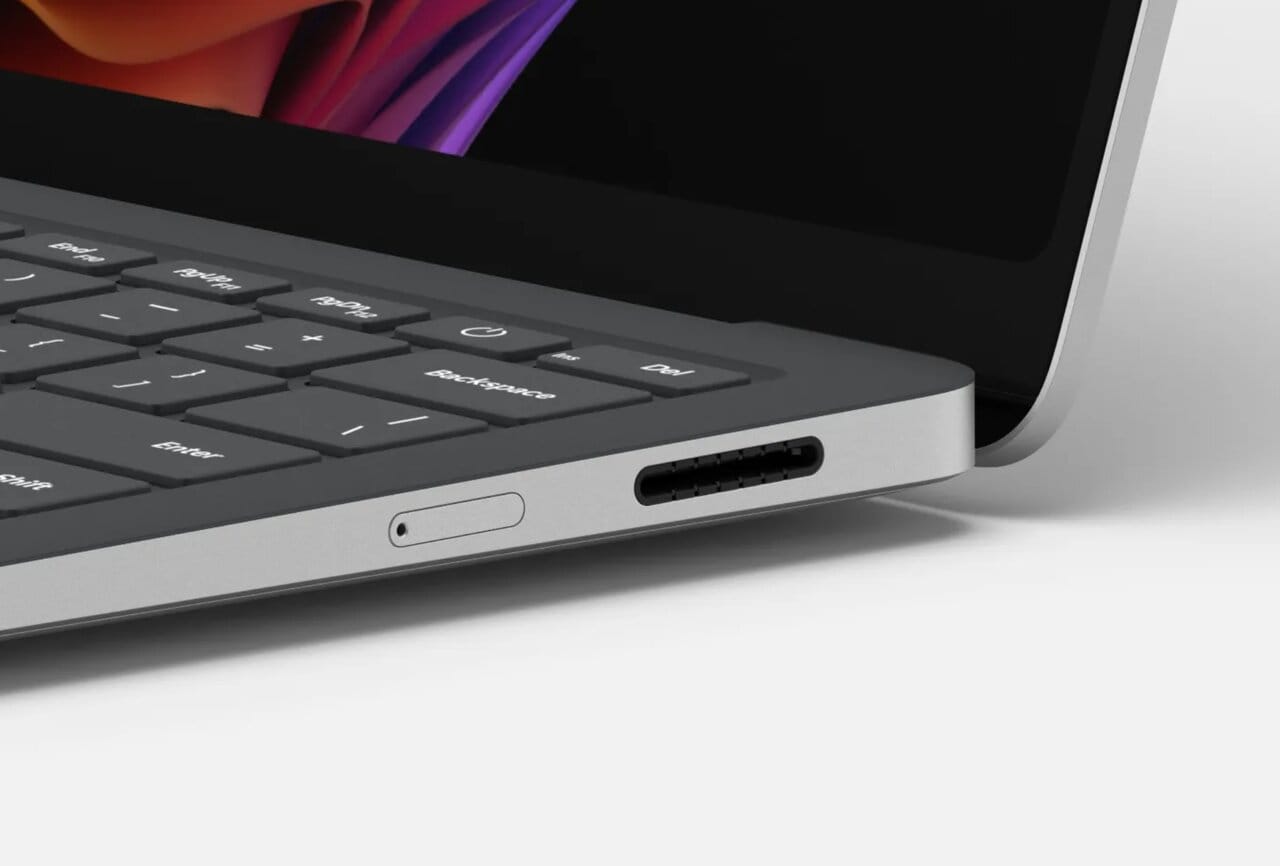 Surface Laptop 5G 備有 nano sim 插槽，同時亦支援 e-sim