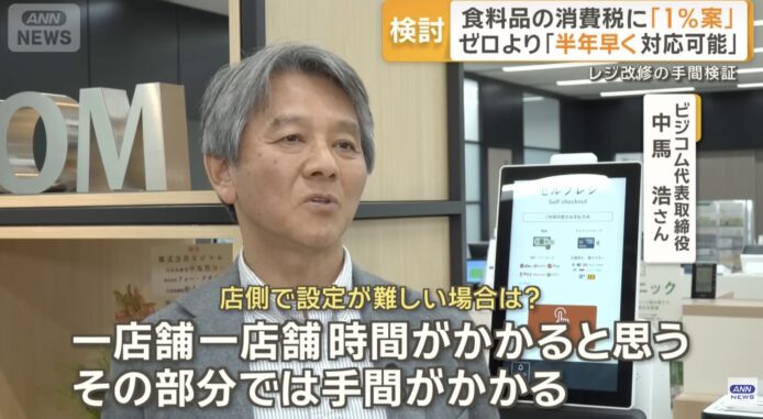 消費稅降至0%,系統改動需時一年.