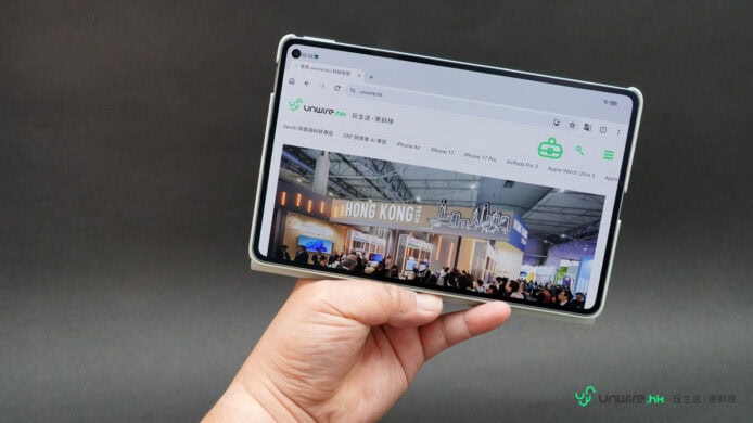 華為MatePad Mini平板電腦展示.