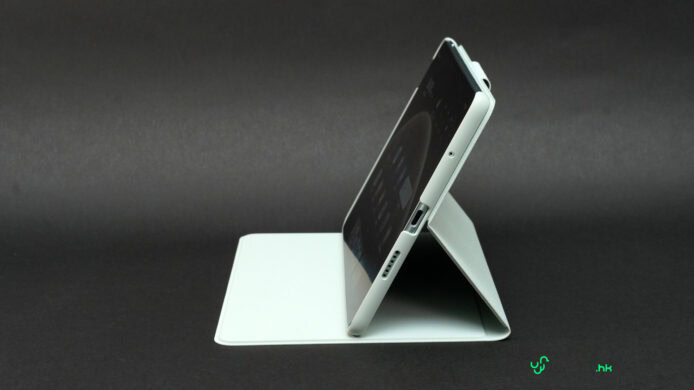 華為MatePad Mini平板電腦側面展示.